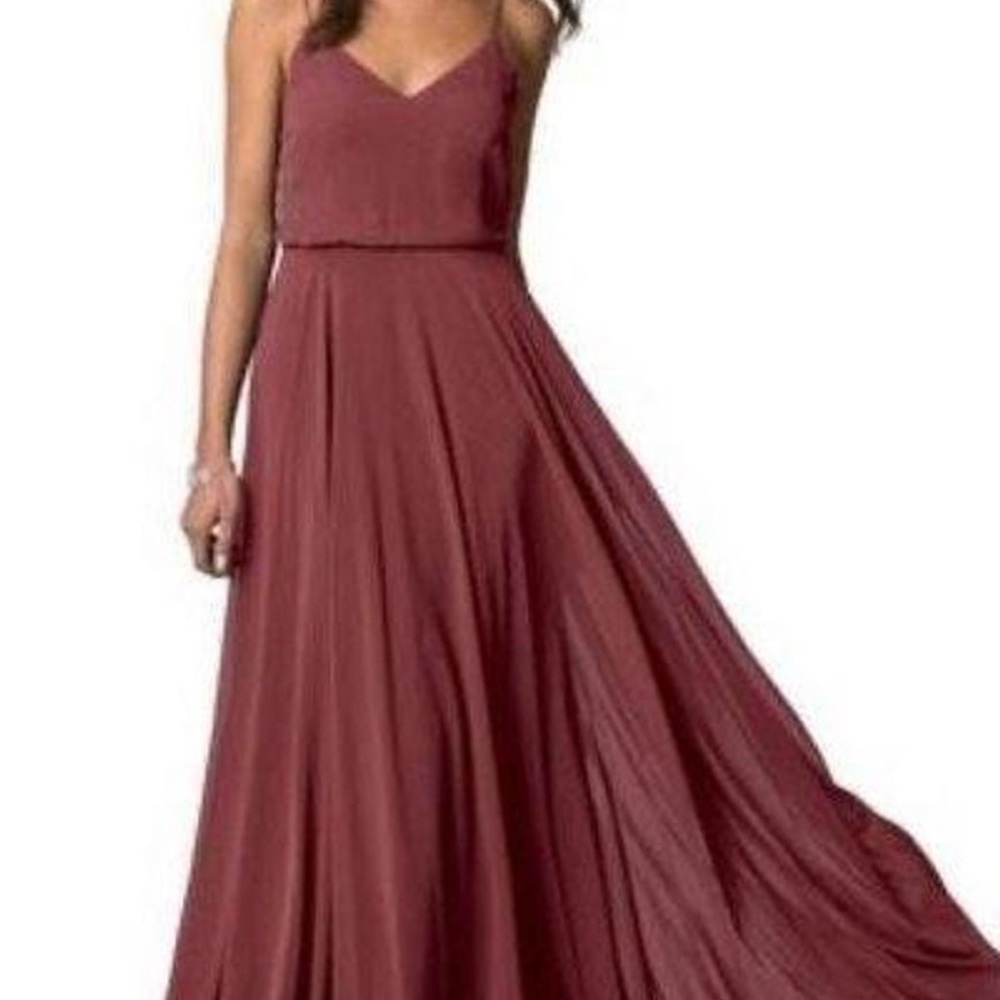Jenny yoo floor length dress